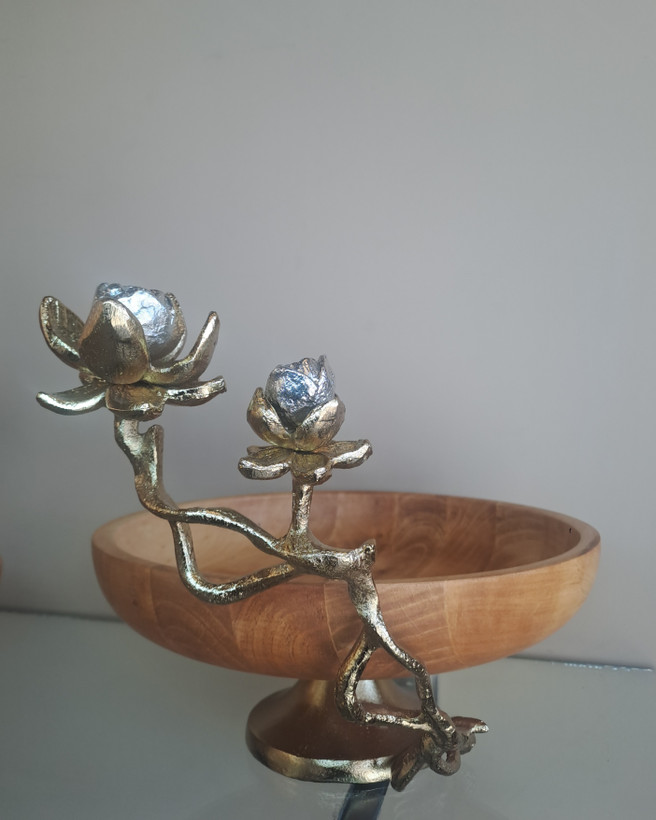 ست پذیرایی چوبی ۵ پارچ نیلوفر