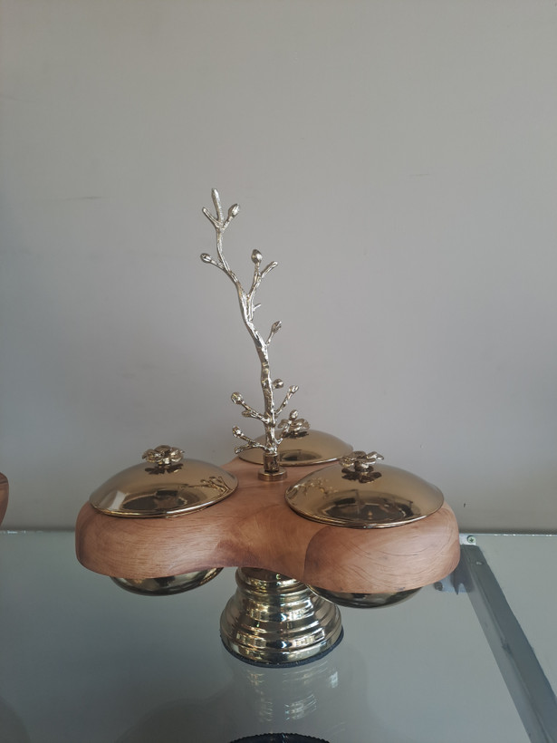 ست پذیرایی چوبی ۶ پارچ آرشان