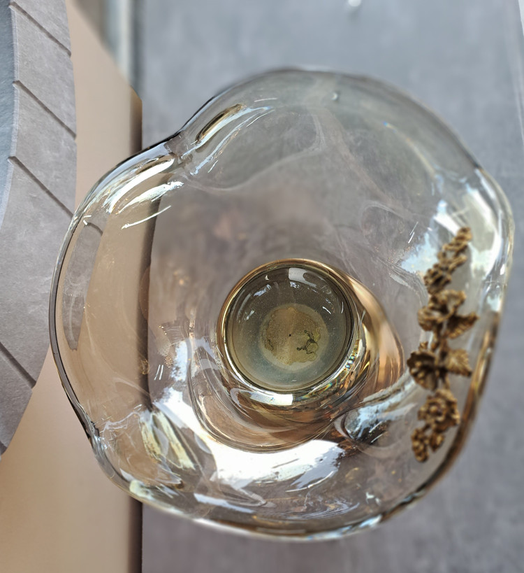 شکلات خوری شیشه ای گلبرگ