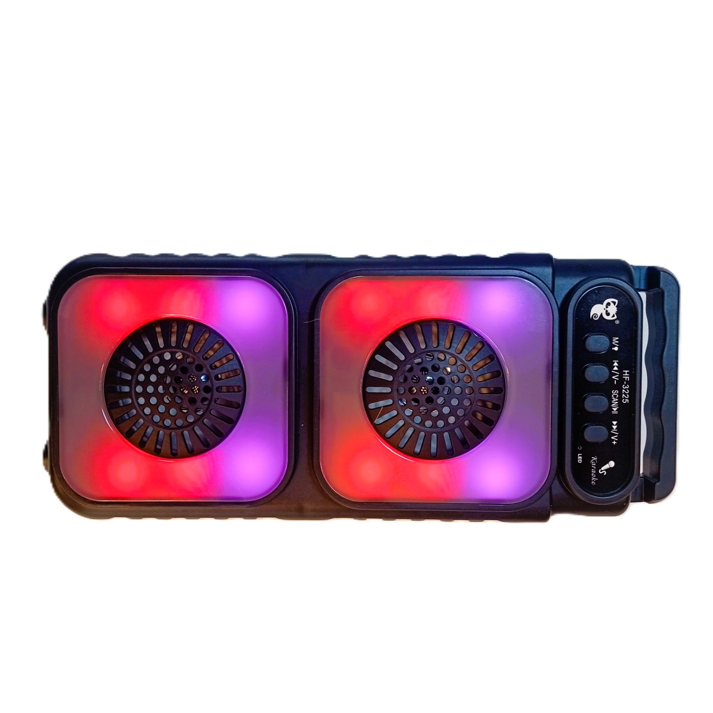 اسپیکر شارژی به همراه رقص نور 3 اینچ کد HF-3225