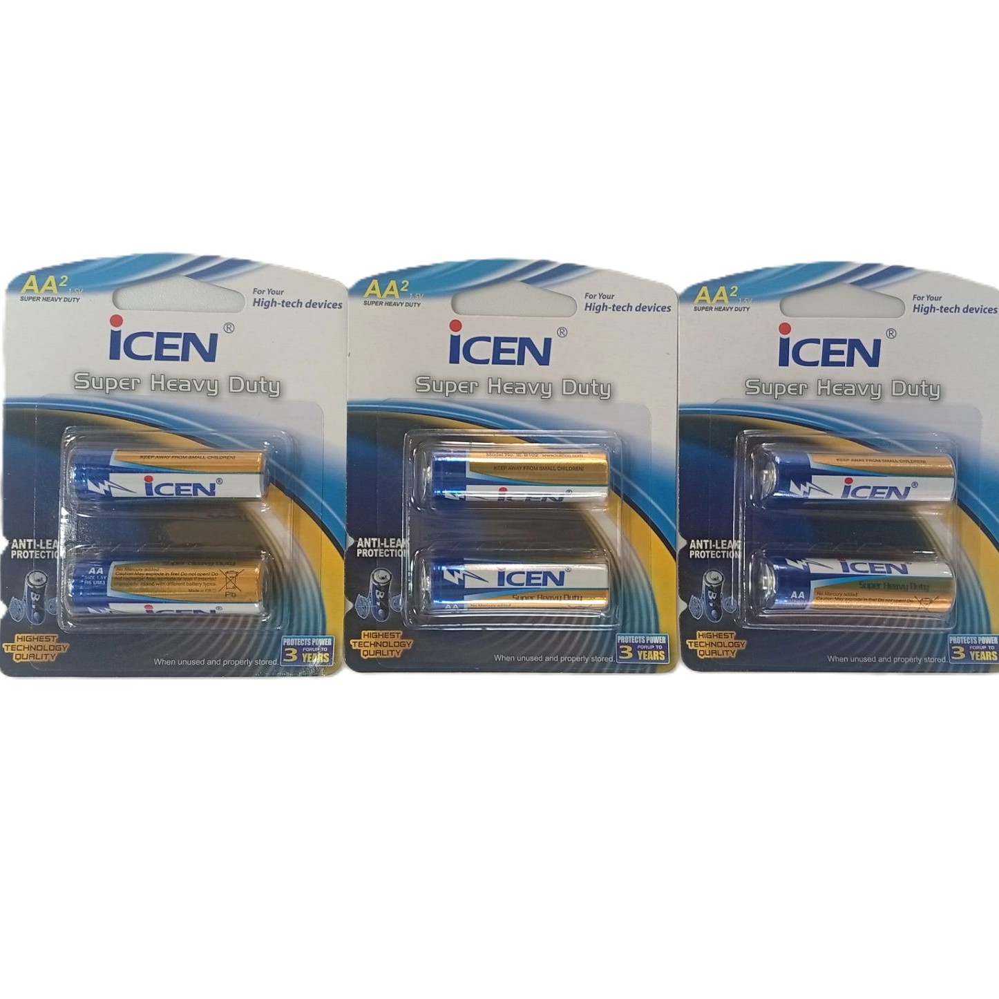 باتری قلمی آی سن مدل Super Heavy Duty بسته 6 عددی